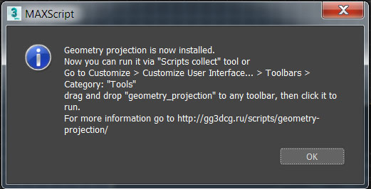 اسکریپت Geometry Projection